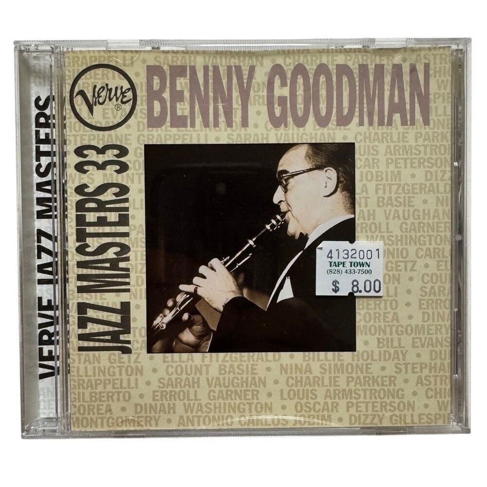 Verve Jazz Masters 33 by Benny Goodman (CD, Nov-1994, Motown)